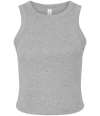 BL1019 (1019) Ladies Micro Rib Racer Tank Top Athletic Heather colour image